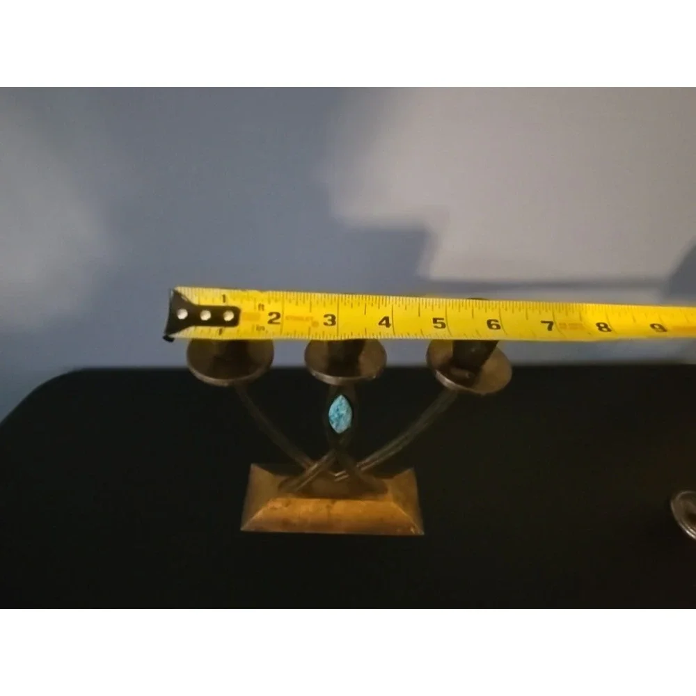 Vintage Dayagi Israel 9905 Brass Candle Holder